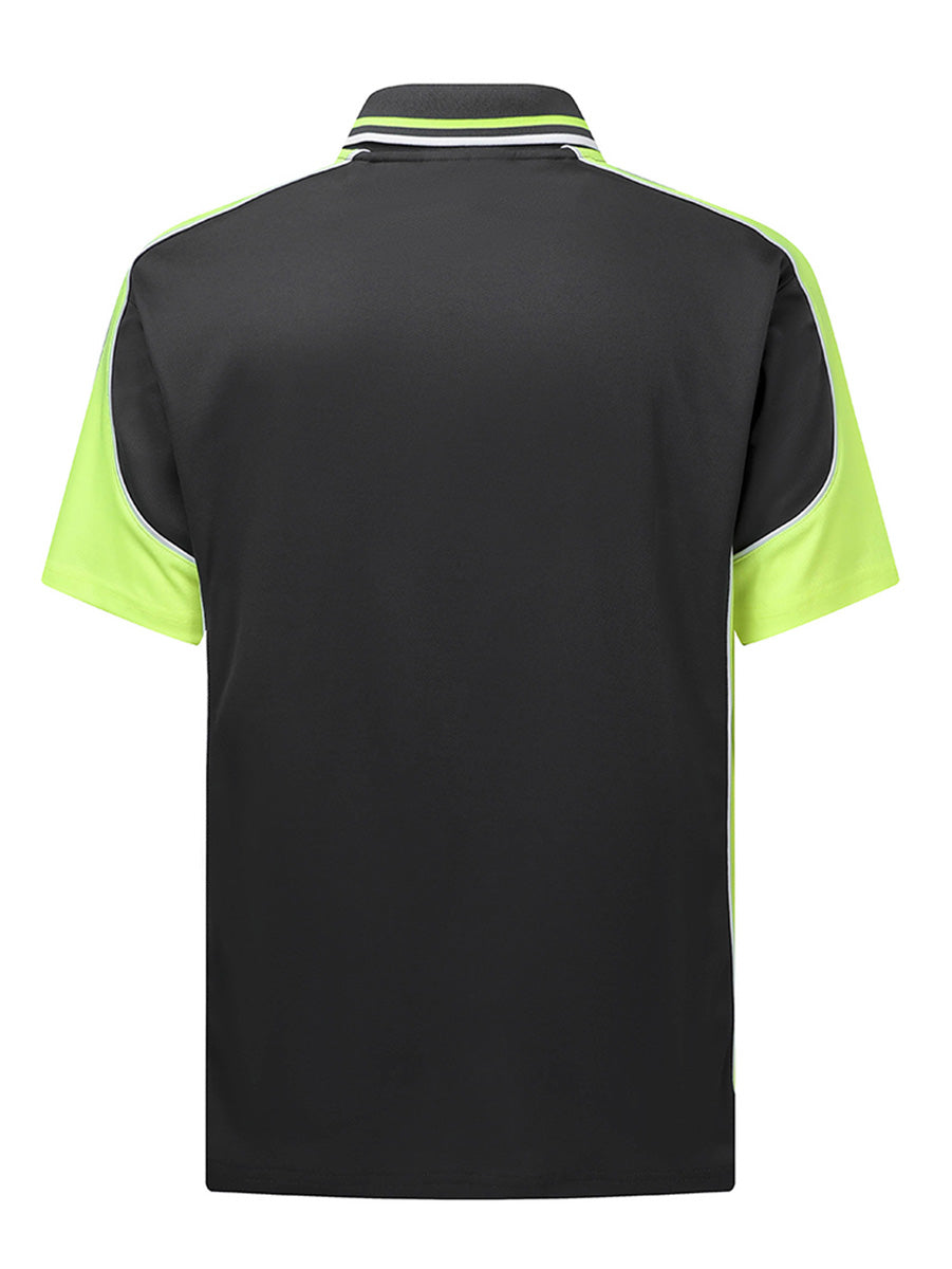 Unisex Adults Vertex Polo detail
