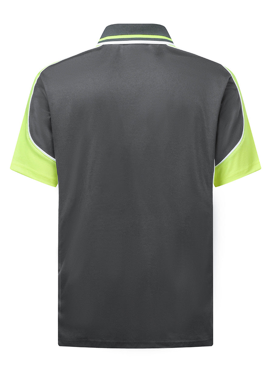 Unisex Adults Vertex Polo detail