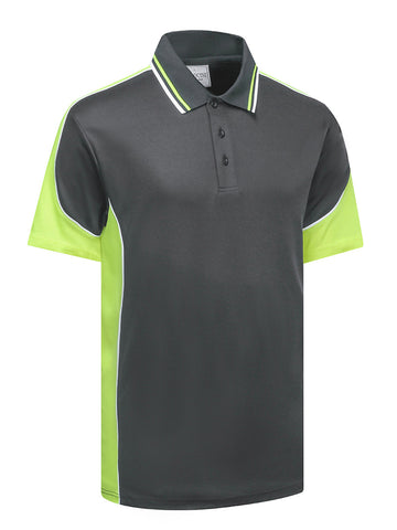 Unisex Adults Vertex Polo detail