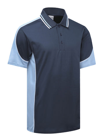 Unisex Adults Vertex Polo detail