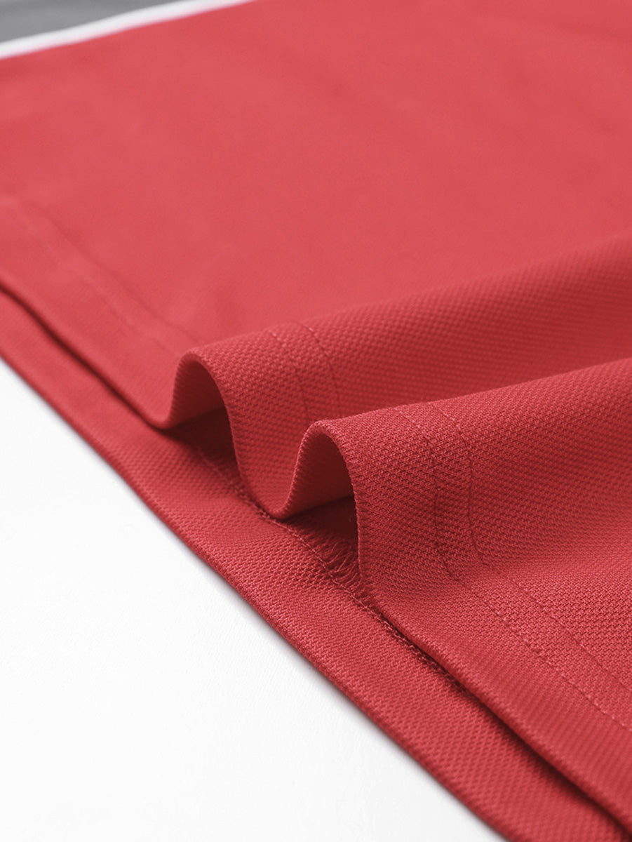 Unisex Adults Vertex Polo detail