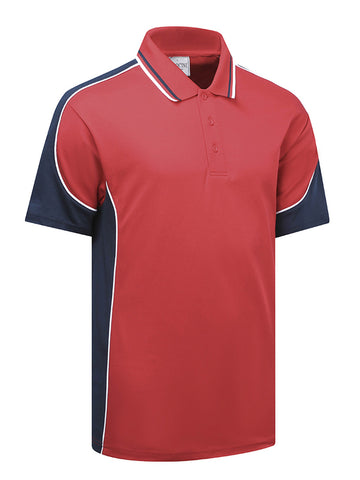 Unisex Adults Vertex Polo detail