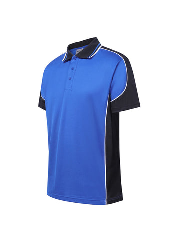 Kids Vertex Polo in Royal/Black/White