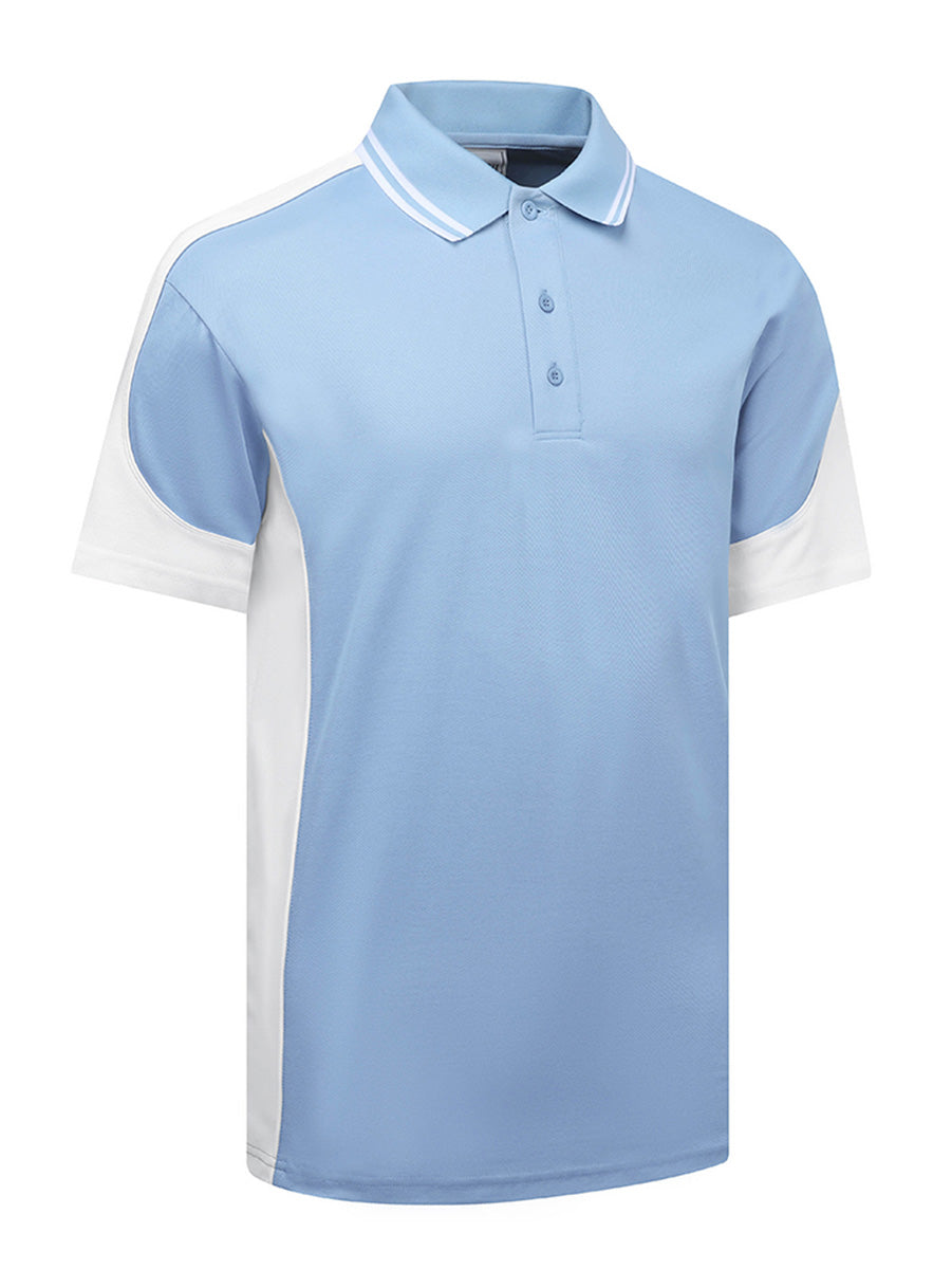 Unisex Adults Vertex Polo detail