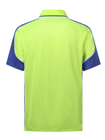 Unisex Adults Vertex Polo detail