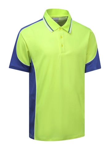 Unisex Adults Vertex Polo detail