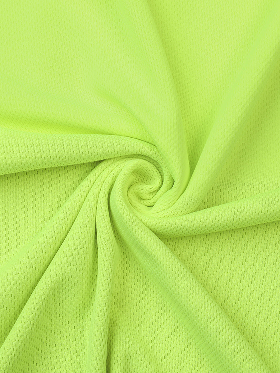 Hi Vis Basic Two Tone Safety Polo detail