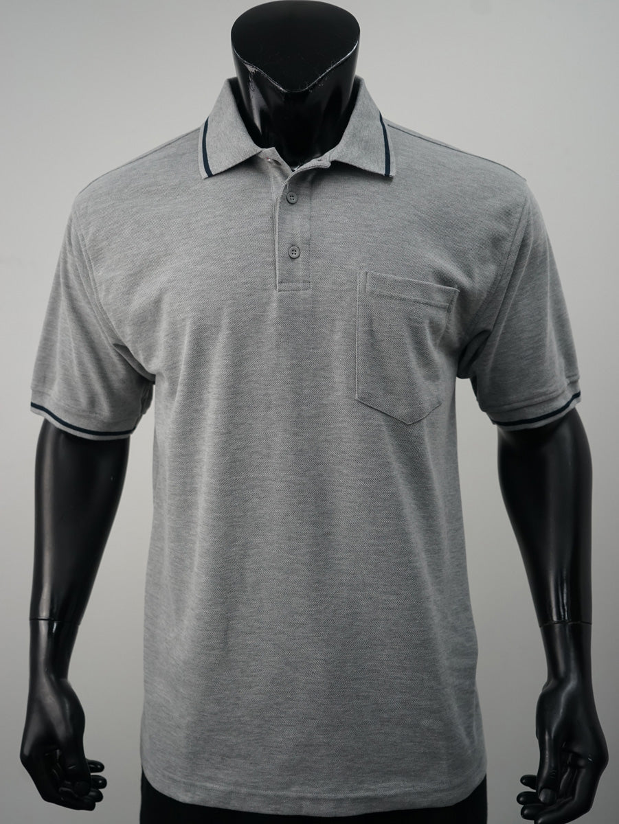 Unisex Adults Pocket Polo detail