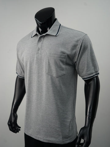 Unisex Adults Pocket Polo detail