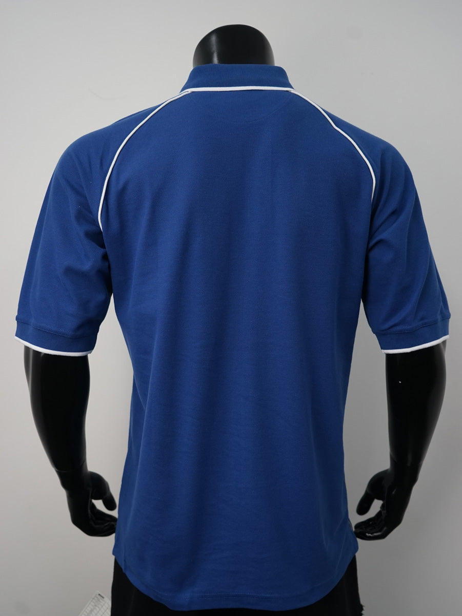 Unisex Adults Raglan Polo detail