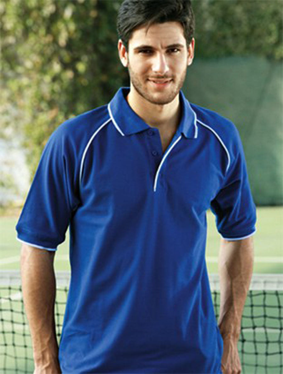 Unisex Adults Raglan Polo, Bocini