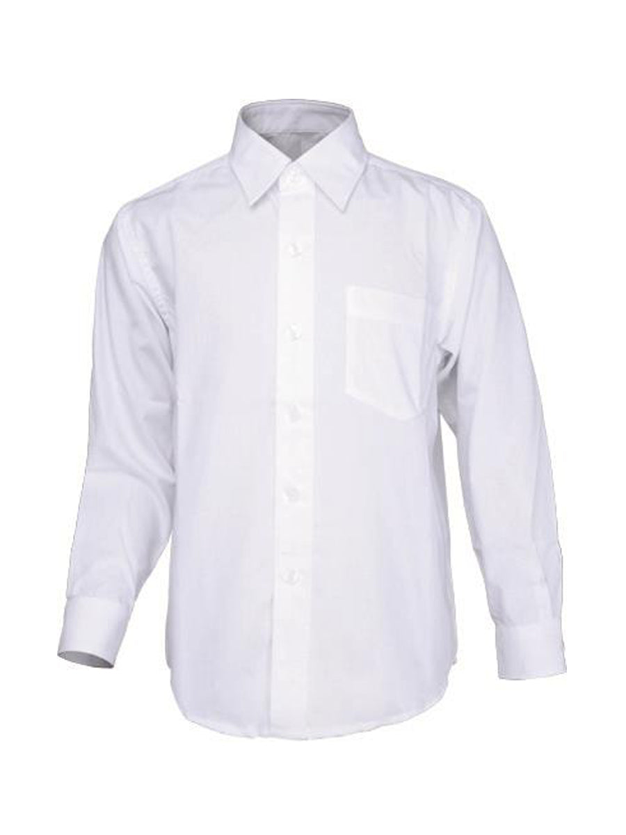 Girls Long Sleeve School Shirt, Bocini