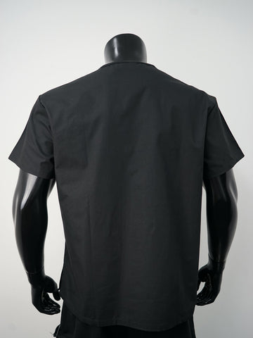 Mens Scrubs Top detail