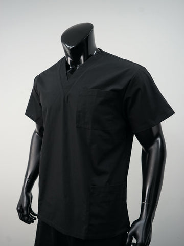 Mens Scrubs Top detail
