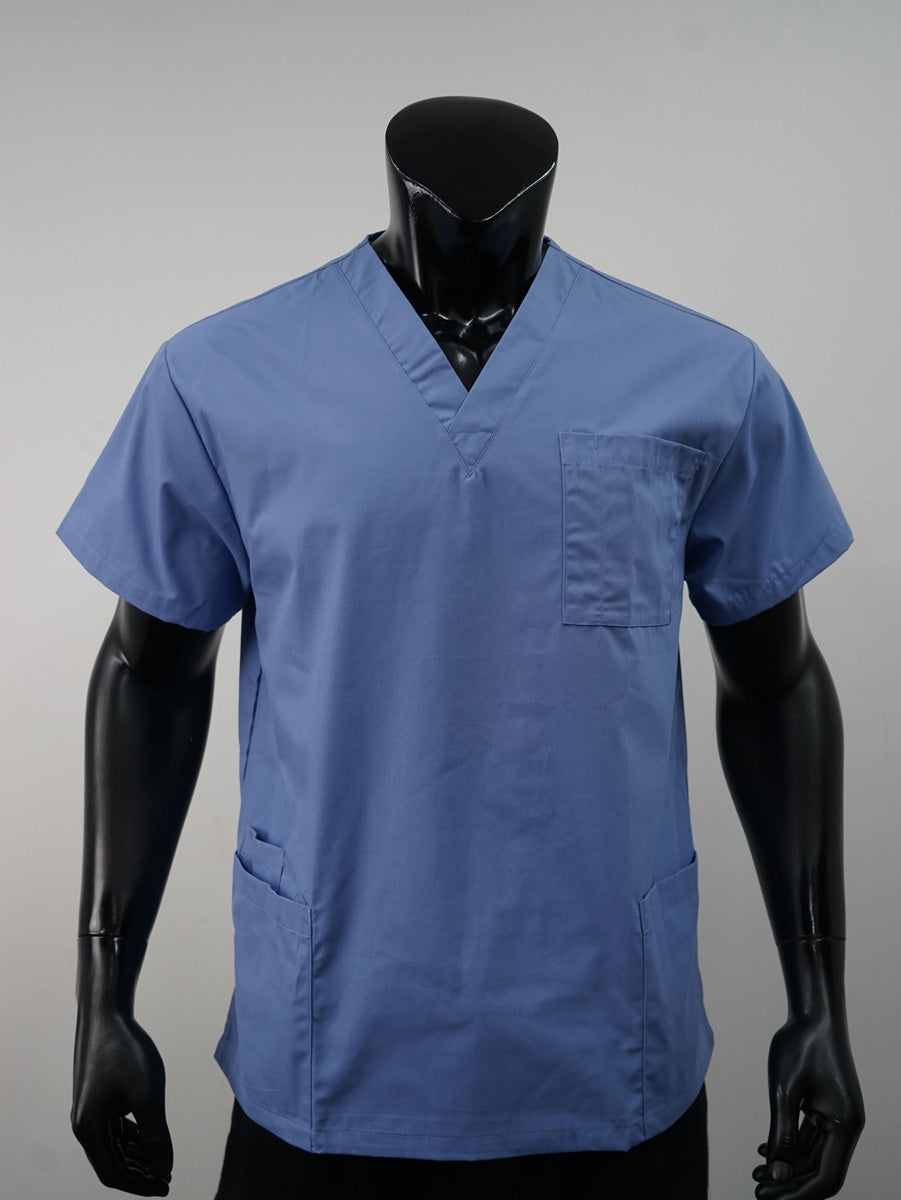 Mens Scrubs Top detail
