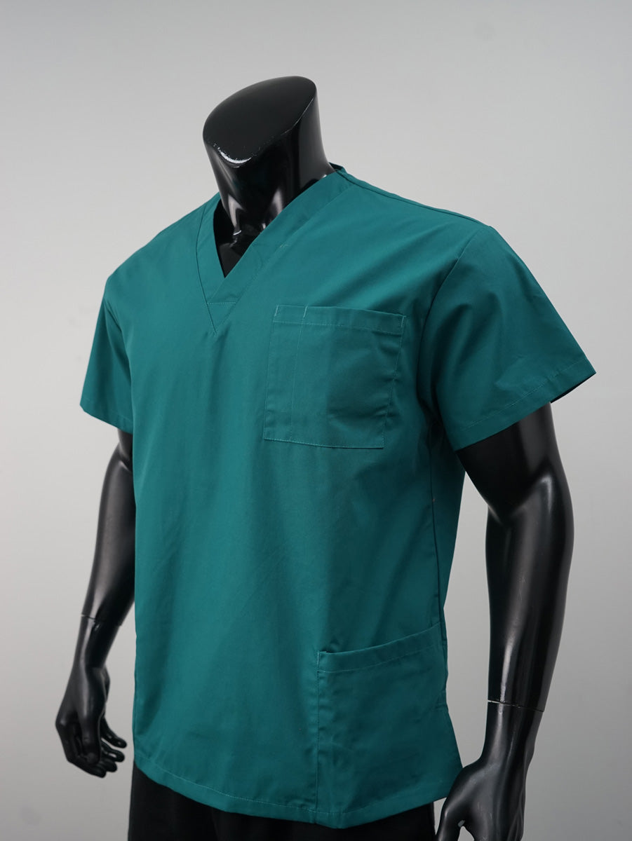 Mens Scrubs Top detail