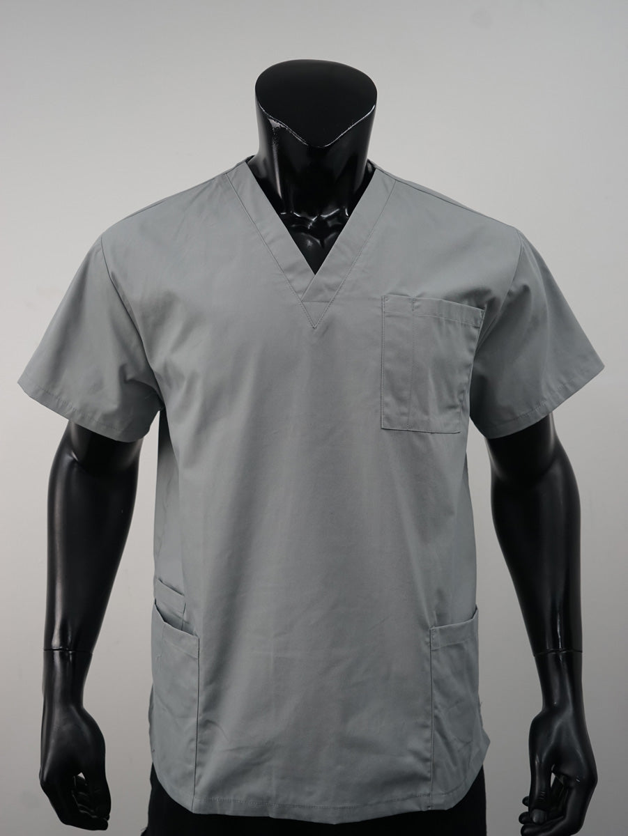 Mens Scrubs Top detail