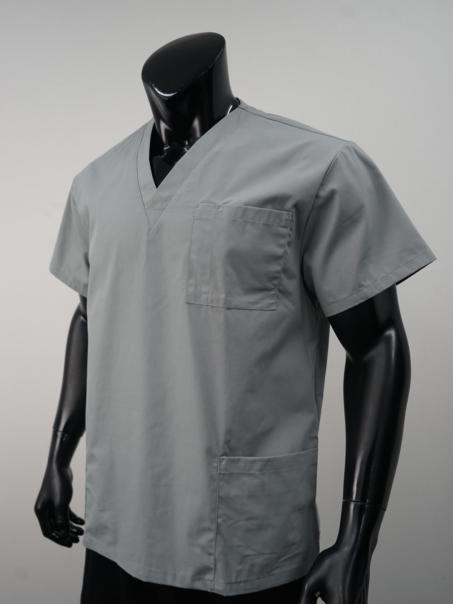 Mens Scrubs Top detail