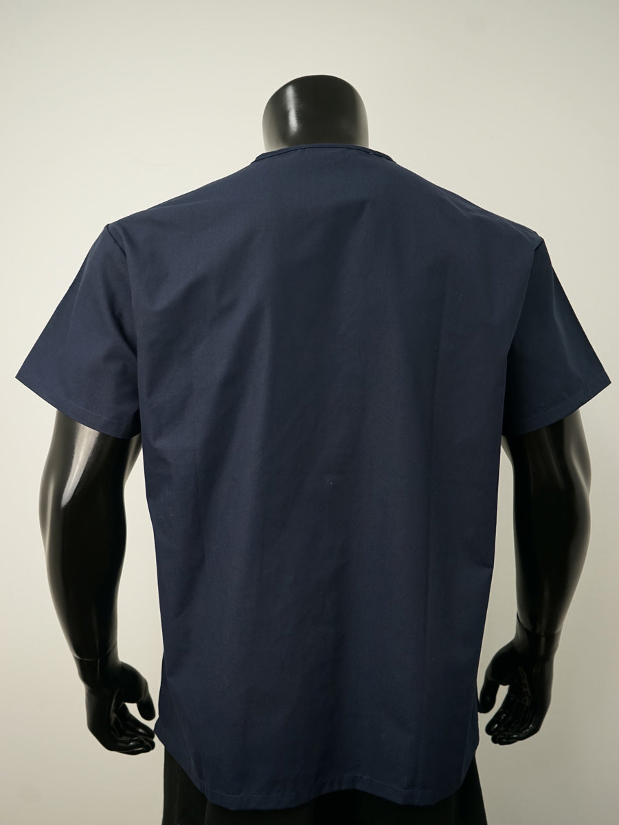 Mens Scrubs Top detail