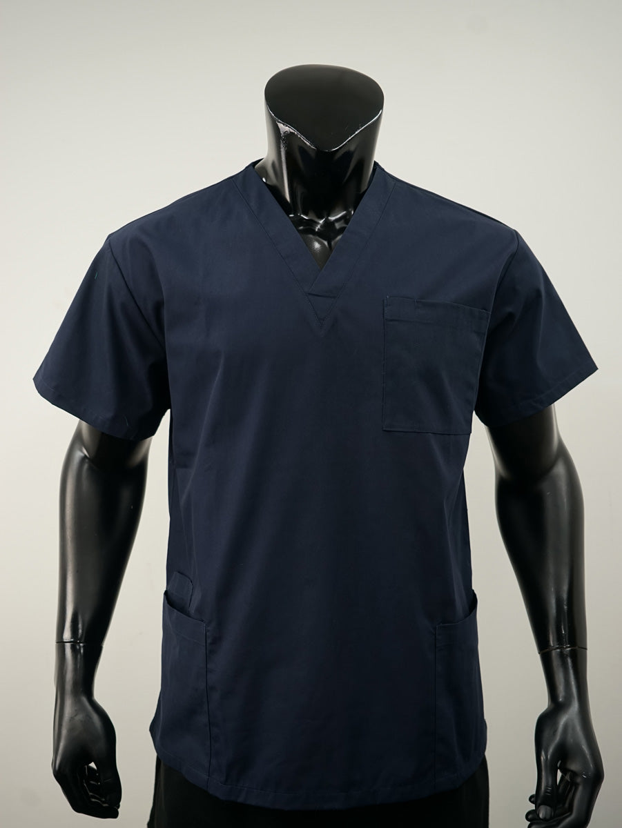 Mens Scrubs Top detail