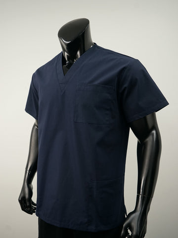 Mens Scrubs Top detail
