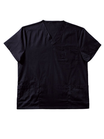 Mens Scrubs Top in Navy