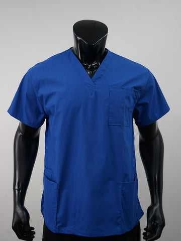 Mens Scrubs Top detail
