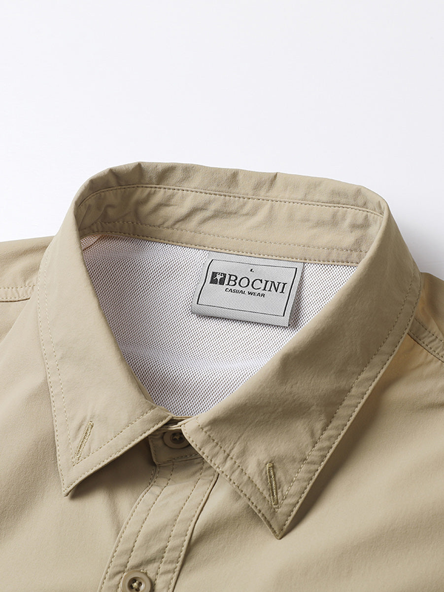 Long Sleeve Outdoor Shirt detail