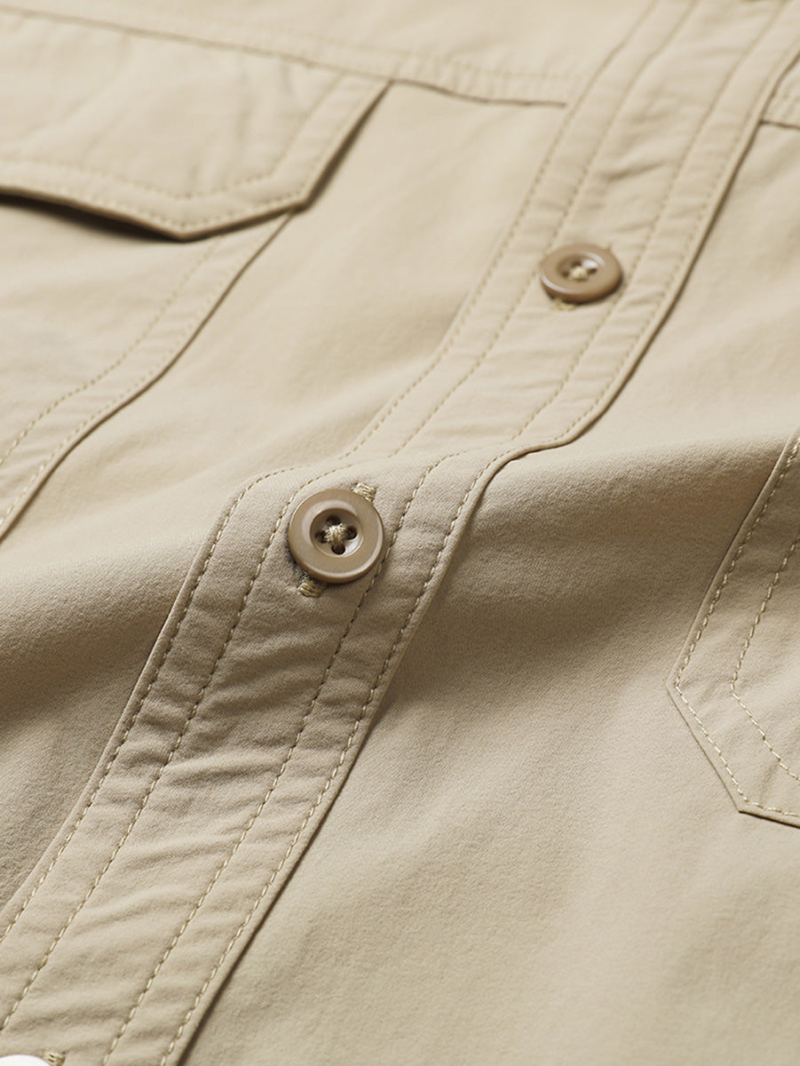 Long Sleeve Outdoor Shirt detail