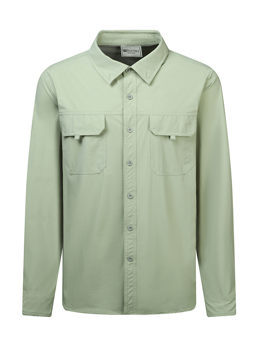 Long Sleeve Outdoor Shirt detail