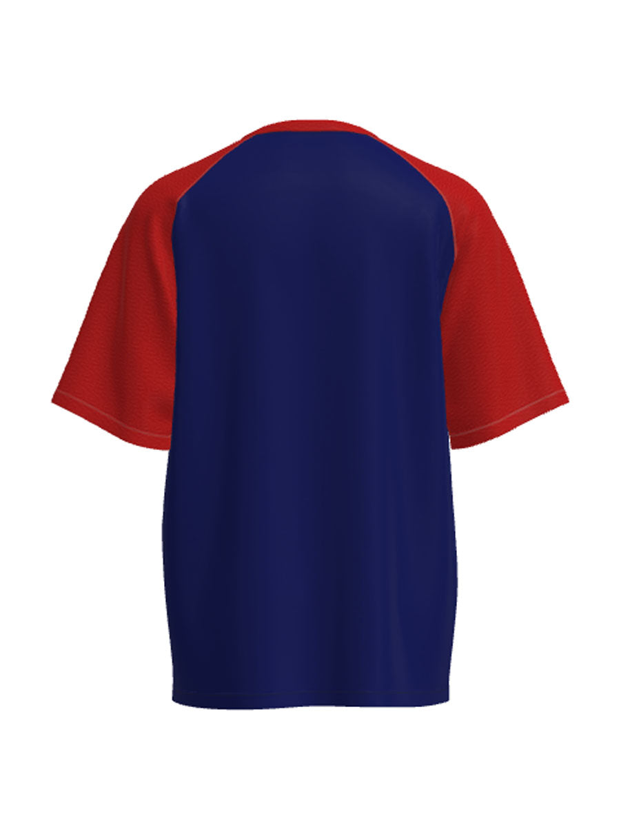 Unisex Adults Raglan Sleeve Tee Shirt detail