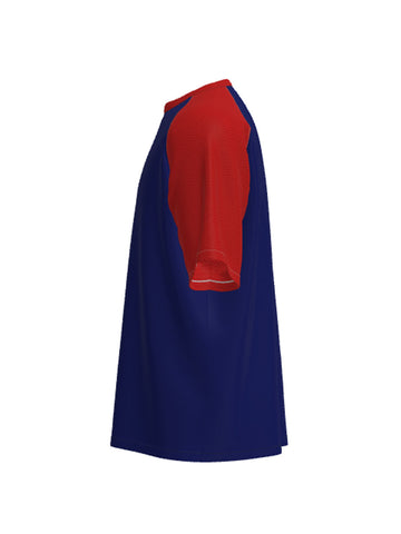 Unisex Adults Raglan Sleeve Tee Shirt detail