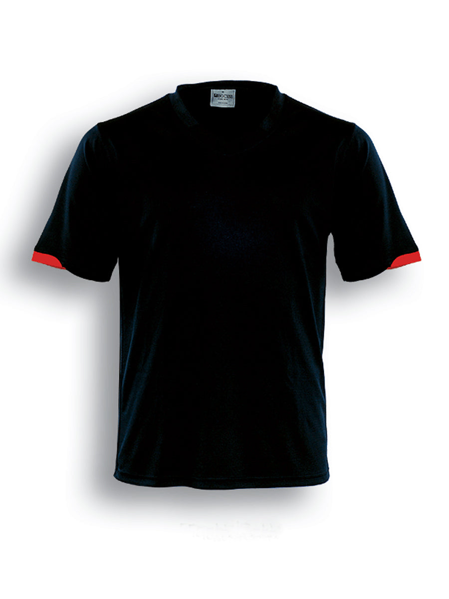 Unisex Adults Breezeway Football Jersey in Black/Red