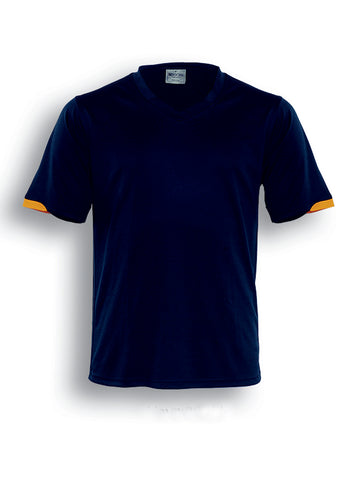 Unisex Adults Breezeway Football Jersey in Navy/Gold