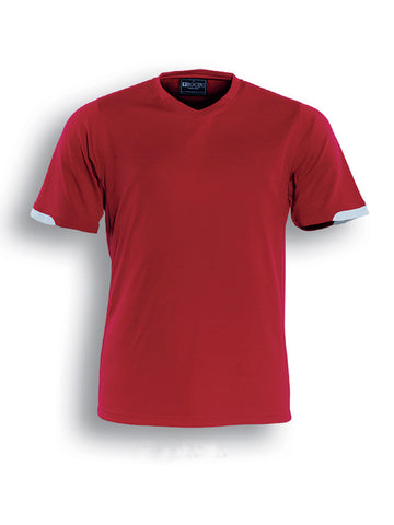 Unisex Adults Breezeway Football Jersey in Red/White