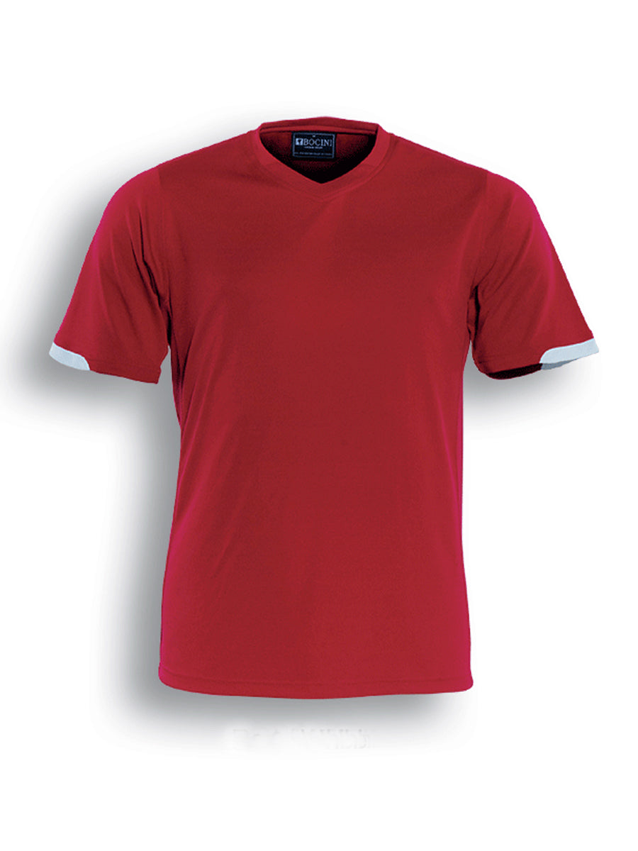 Kids Breezeway Football Jersey in Red/White