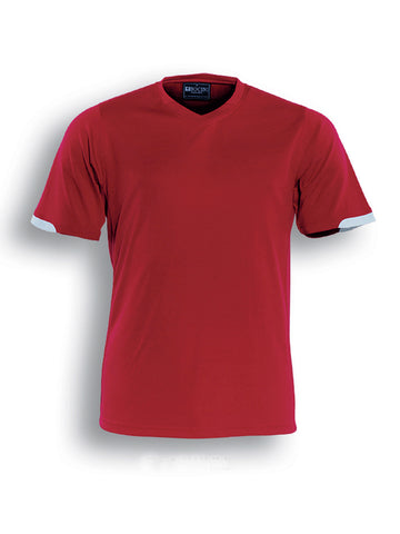 Kids Breezeway Football Jersey in Red/White