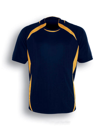 Unisex Adults Sports Jersey in Navy/Gold