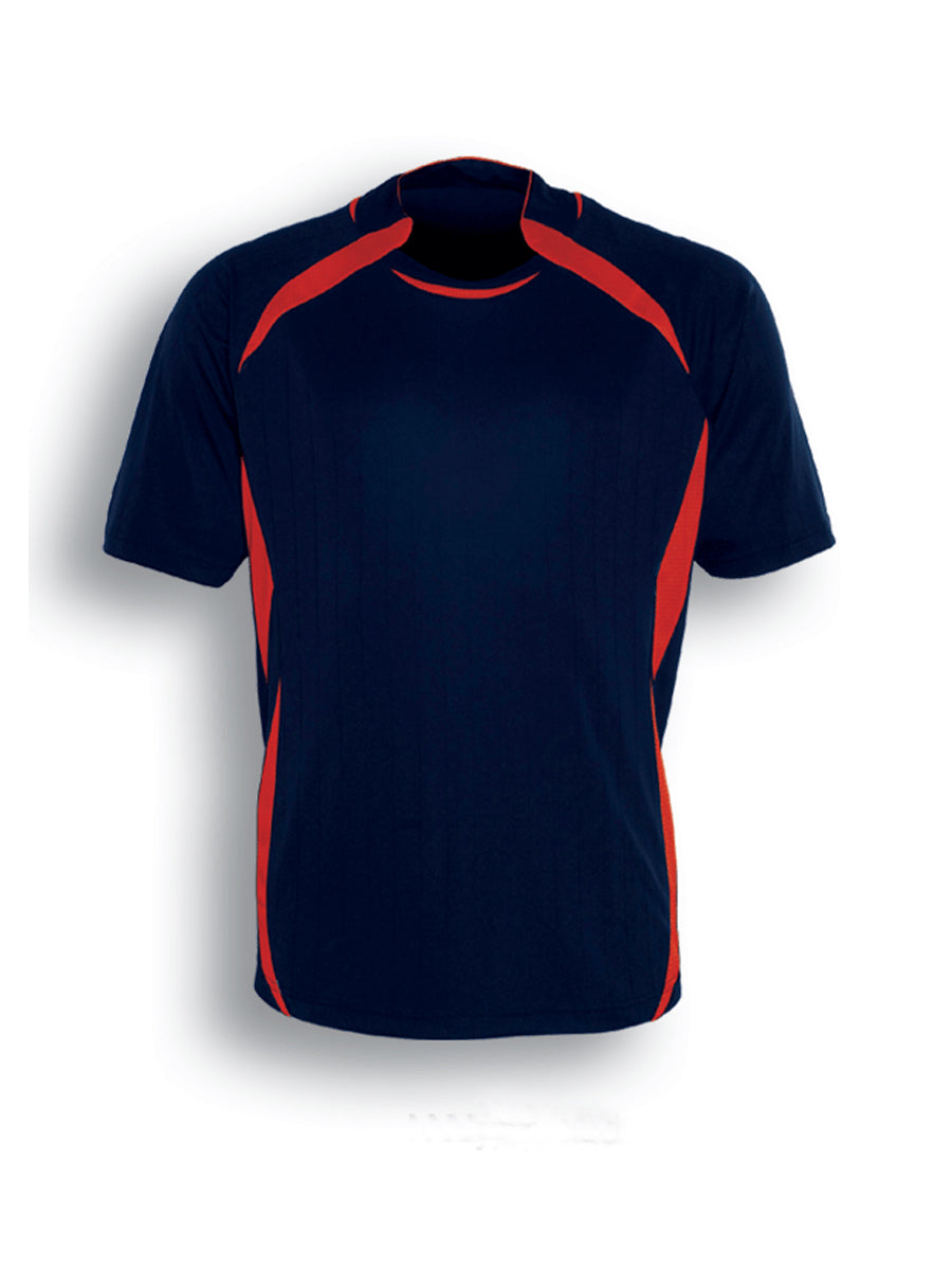 Unisex Adults Sports Jersey in Navy/Red