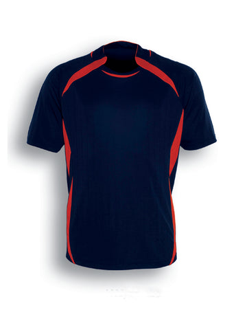 Unisex Adults Sports Jersey in Navy/Red