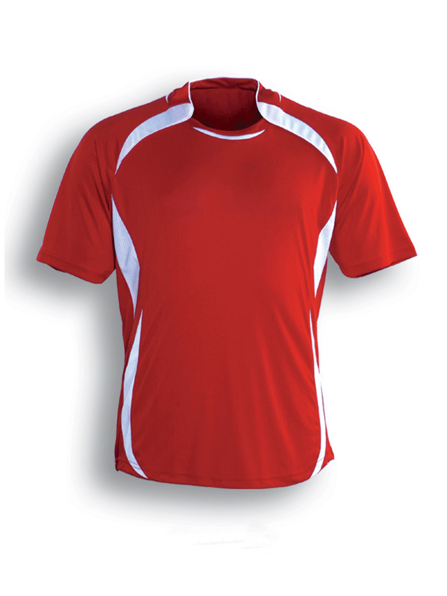 Unisex Adults Sports Jersey in Red/White