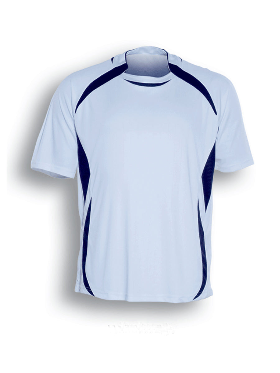 Unisex Adults Sports Jersey in White/Navy