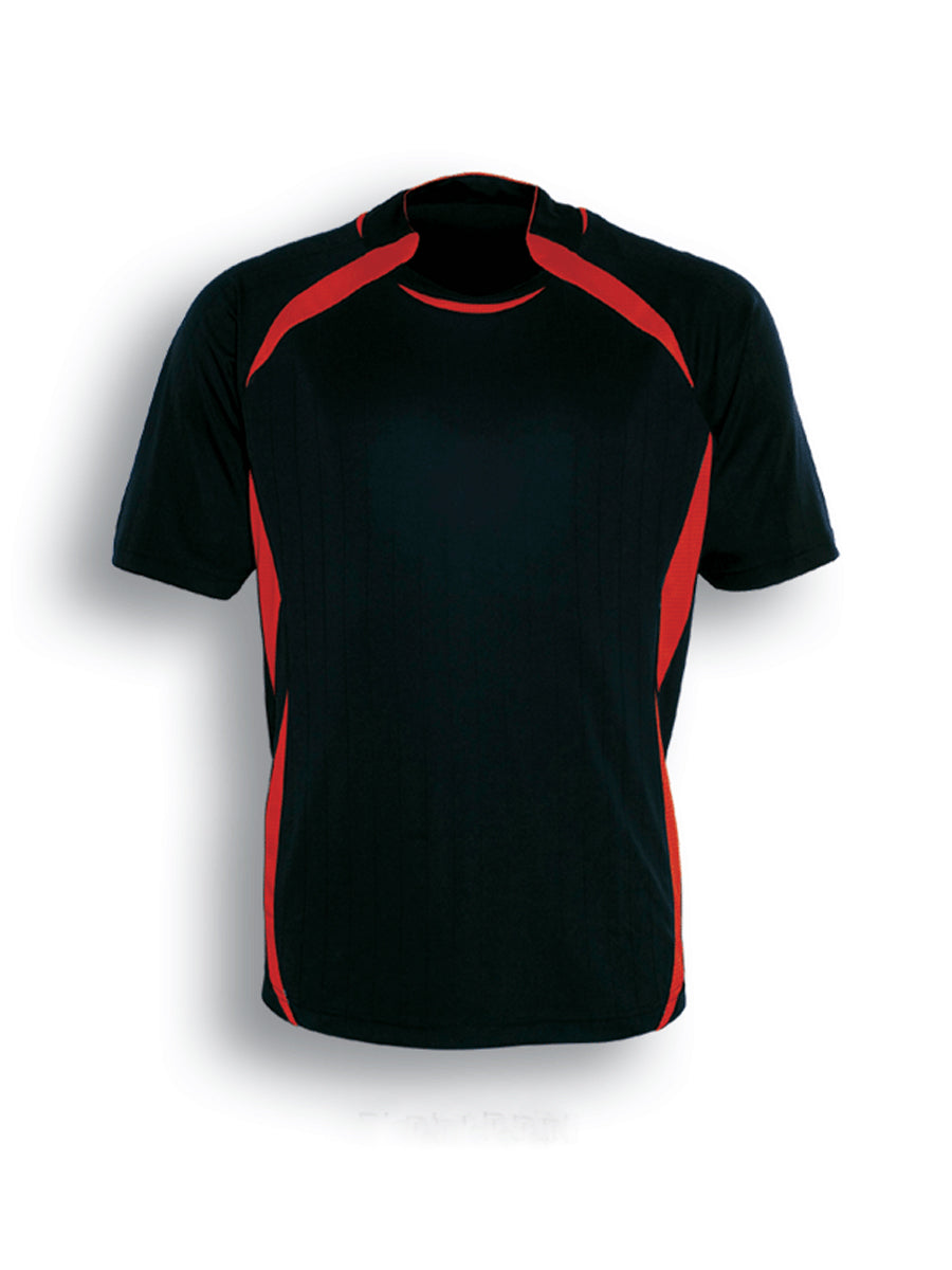 Kids Sports Jersey in Black/Red