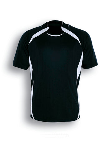 Kids Sports Jersey in Black/White