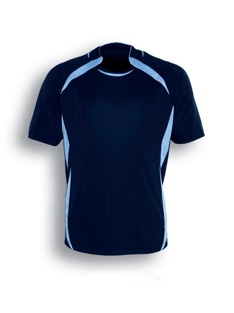 Kids Sports Jersey in Navy/Sky Blue
