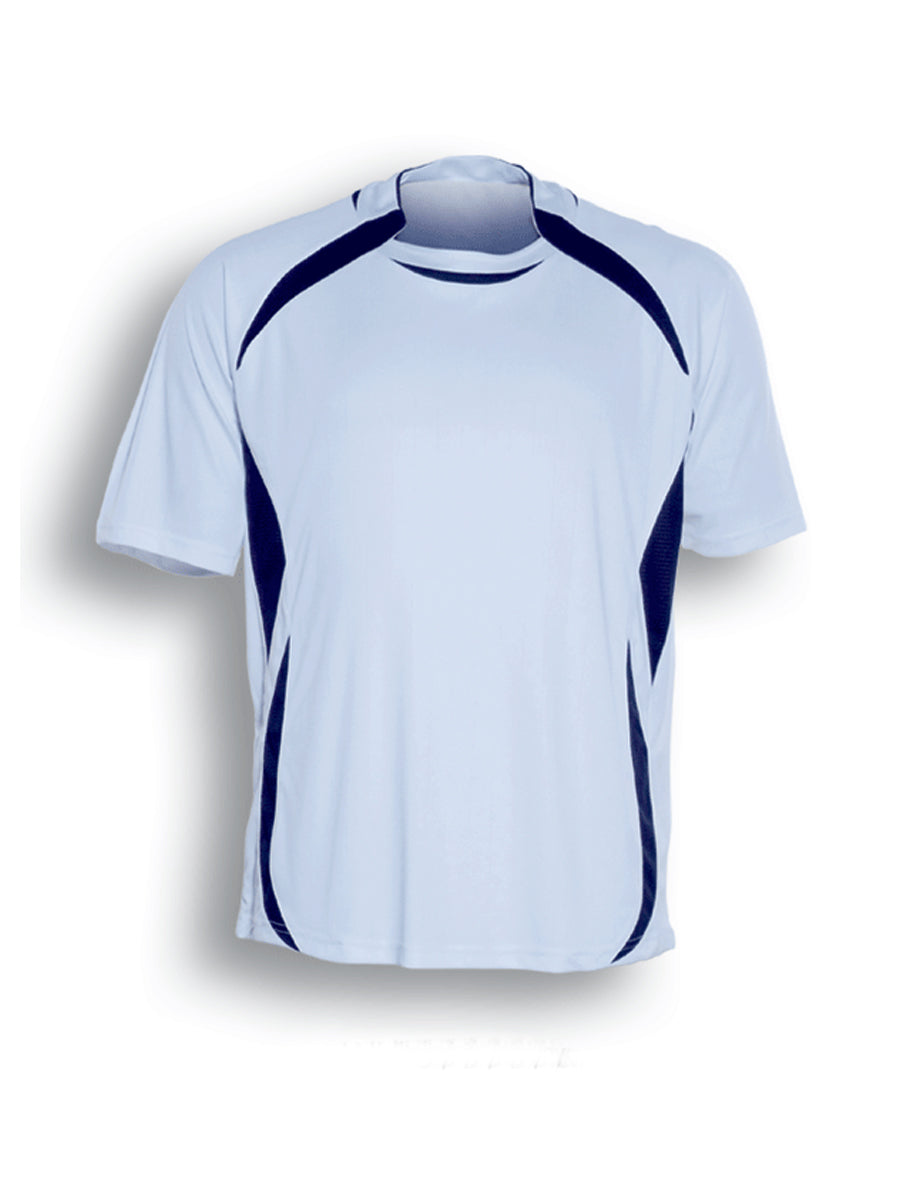 Kids Sports Jersey in White/Navy