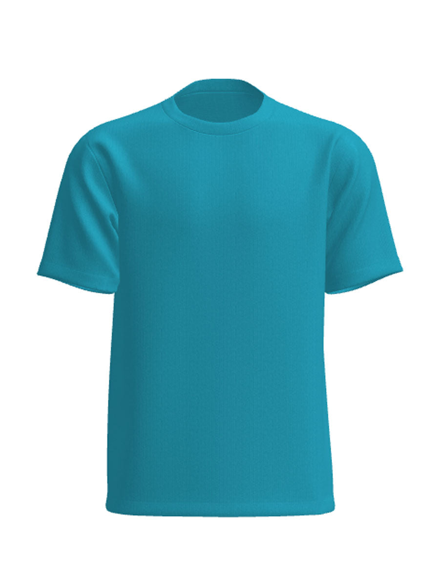 Unisex Adults Plain Breezeway Micromesh Tee Shirt detail