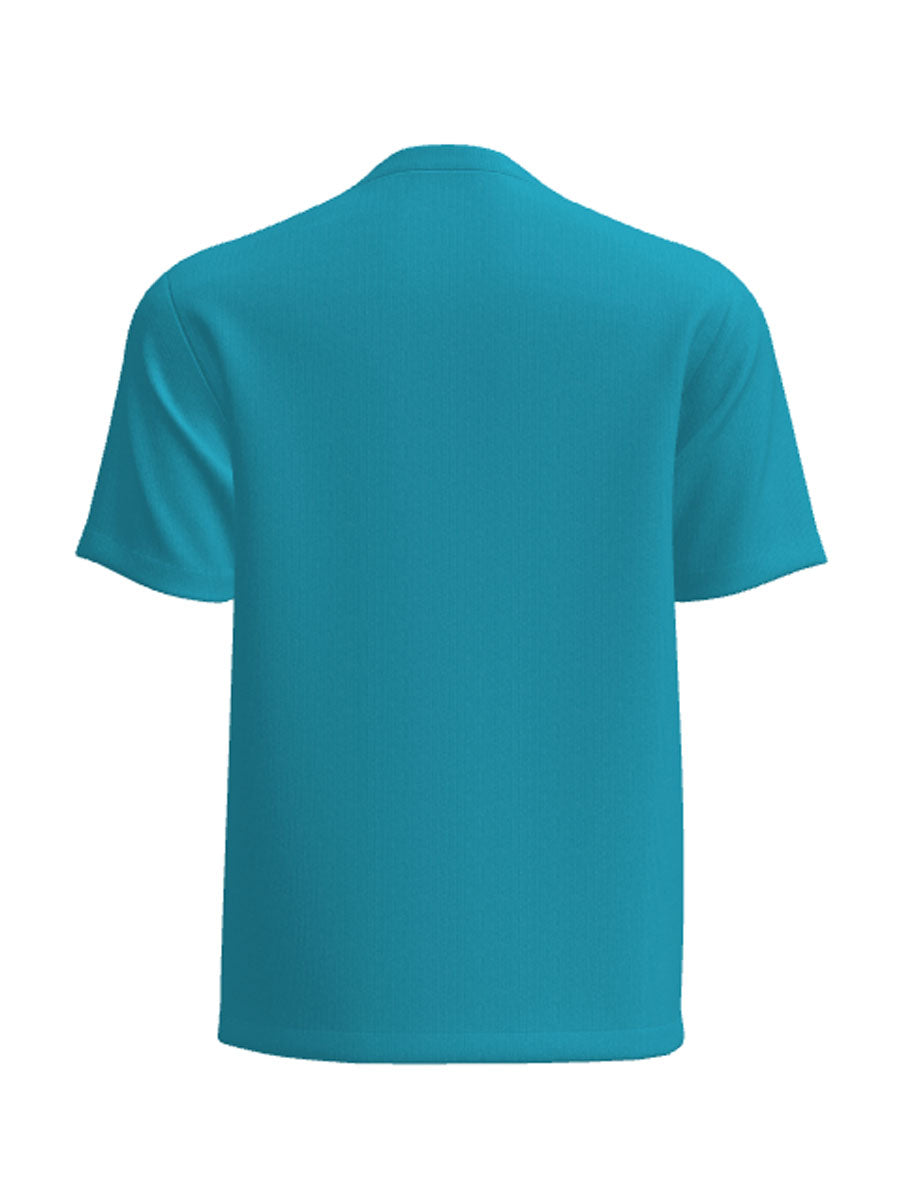 Unisex Adults Plain Breezeway Micromesh Tee Shirt detail