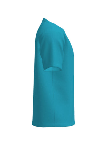 Unisex Adults Plain Breezeway Micromesh Tee Shirt detail