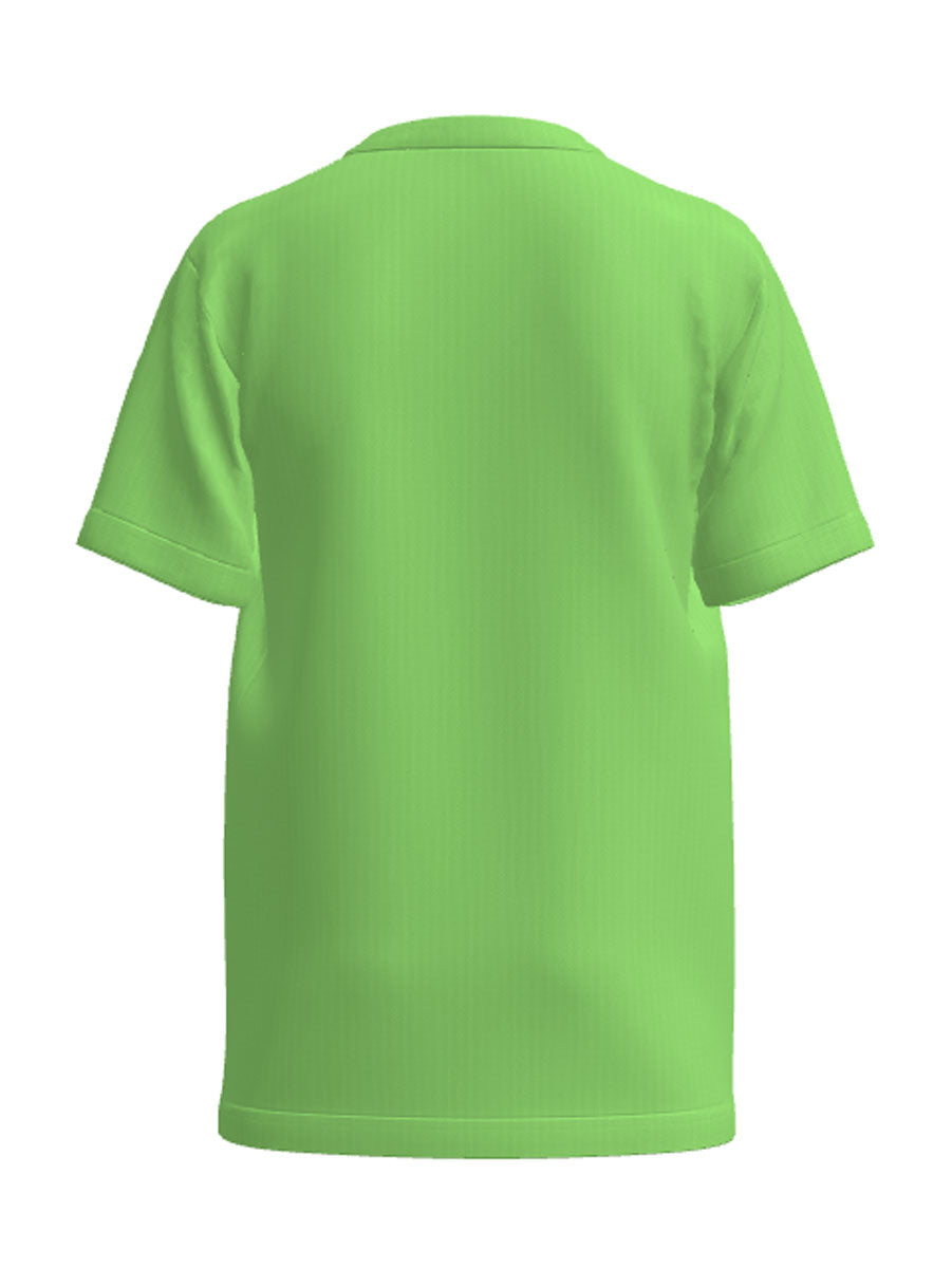 Kids Plain Breezeway Micromesh Tee Shirt detail